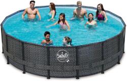 Mountfield Swing Elite Rattan fémvázas medence, 427x107cm (3EXB0195)