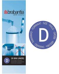 Brabantia Szemeteszsák 15l 20 db /D/ trans. -BRABANTIA