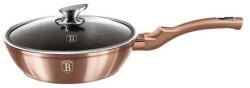 Berlinger Haus Rose Gold bevonatos serpenyő+fedő 24 cm-es