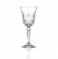 RCR Cristalleria Italiana MELODIA vörösboros pohár 27 cl 6 db