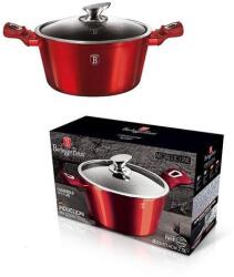 Berlinger Haus Burgundy 20 cm-es lábas üvegfedővel, indukciós, 2, 5 literes