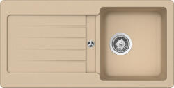 SCHOCK Typos D-100S Moonstone/bézs Cristalite gránit mosogatótálca