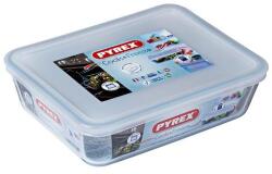 Pyrex COOK&FREEZE tégl. sütőtál+műa. tető 22x17x6 cm 1, 5l