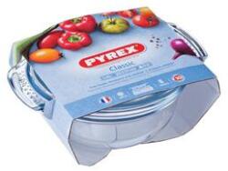 Pyrex kerek sütőtál+fedő 1, 4 L (1l+0, 4l ) /csom/