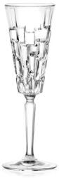 RCR Cristalleria Italiana Etna kristályüveg pezsgős pohár 19cl - 6db