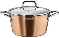 Pintinox MATERIC rozsdamentes füllel, bevonatos lábos + üveg fedő 24 cm indukciós(Pintinox)