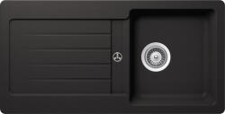 SCHOCK Typos D-100S Nero/fekete Cristalite gránit mosogatótálca