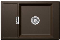 SCHOCK Mono D-100XS Bronze/bronzbarna Cristadur gránit mosogatótálca