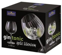Bohemia Crystal Optic Gin Tonic talpas kehely 82 cl - 2 darab-Bohemia