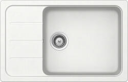 SCHOCK Formhaus D-100LS Alpina/fehér gránit mosogatótálca