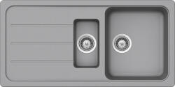 SCHOCK Formhaus D-150L Croma/szürke gránit mosogatótálca