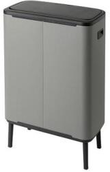 Brabantia BO TOUCH BIN HI 60 literes szemetes Mineral Concrete Grey - BRABANTIA