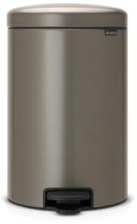 Brabantia PEDAL BIN NEWICON ped. szemetes 20L PLATINUM-BRABANTIA