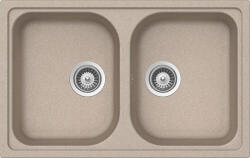 SCHOCK Viola N-200S Sabbia/homok Cristalite gránit mosogatótálca