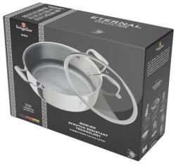 Berlinger Haus ETERNAL rozsdamentes bevonatos indukciós, lábos+fedő 28 cm