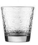 Hellenic Glass Industry Creased texas whiskys pohár 27 cl / darab