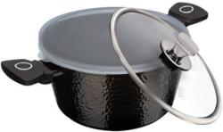 Berlinger Haus PRIMAL GLOSS bevonatos indukciós lábos üveg fedő és műanyag fedővel(tetővel) - konyhavarazsshop - 11 510 Ft