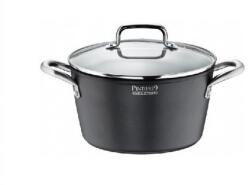 Pintinox ST1 lábos + fedő kőhatású bevonattal 20 cm, 2 fülű indukciós (Pintinox)