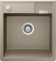 SCHOCK Kallio M-100 Twilight/taupe szürke Cristadur Green Line gránit mosogatótálca