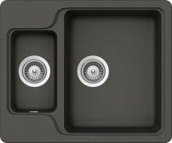 SCHOCK Manhattan N-150 Asphalt/aszfaltszürke Cristalite gránit mosogatótálca