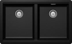 SCHOCK Greenwich N-200 Magma/metalizált fekete Cristadur gránit mosogatótálca