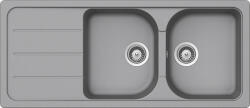 SCHOCK Formhaus D-200 Croma/szürke gránit mosogatótálca