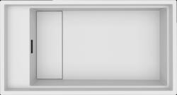 Elleci Dialogo 360 Workstation K896 White keratek plus mosogatótálca