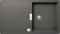 SCHOCK Tia D-100 Silverstone/sötétszürke Cristadur gránit mosogatótálca