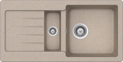 SCHOCK Typos D-150S Sabbia/homok Cristalite gránit mosogatótálca