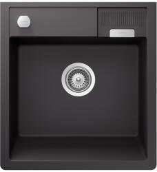 SCHOCK Kallio M-100 Dusk/matt sötétszürke Cristadur Green Line gránit mosogatótálca