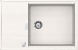 SCHOCK Tia D-100LS Polaris/hófehér Cristadur gránit mosogatótálca