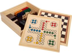 Legler 12322 Klasszikus társasjáték gyűjtemény fa dobozban (12322)