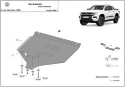 Scut Protection Volkswagen Amarok, 2022-2024 - Acél MANUÁLIS Váltóvédő lemez