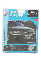 ALLRIDE 3m hosszú 7mm széles króm díszcsík