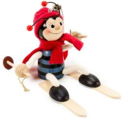  Rugós figura (síelő katica)