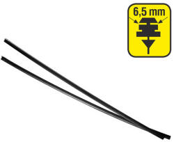 LAMPA Ablaktörlő gumi, grafit bevonattal - 71cm - párban