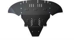 Scut Protection Audi Allroad II, 2005-2011 - Acél Motorvédő lemez, oldalvédelemmel