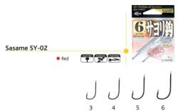 SASAME Ace pescuit Sasame SY-02, culoare rosie 4 (SY-02-4)