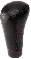 LAMPA Exclusive - sebváltógomb - bőr, fekete