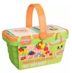 Man Yuk Toys Gyümölcsös piknikkosár gyurmaszett (8672) - vackorjatek