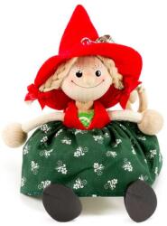  Rugós figura (piros sapkás lány)