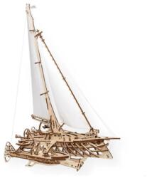 UGears - Trimarán hajó (mechanikus 3D modell)
