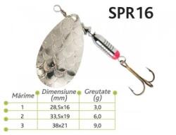 Baracuda Lingurite rotative Spr 16 Baracuda 3g/6g/9g 9g (Spr 16)