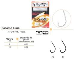 SASAME Ace legate Sasame Funa U16408, nylon alb 80 cm, 10 buc/plic 8 (U16408)