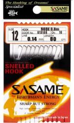 SASAME Carlige legate Sasame Sode U13108 Nickel, 10 buc, linie 80 cm 8 (U13108-8)