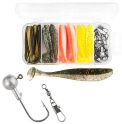 Baracuda Set shad 6 cm + jig + varteje & agrafe, 20 buc/set (SetA)