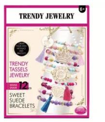 Masen Toys Ékszerkészítő szett virág alakú dobozzal - rózsaszín (7198321) - vackorjatek