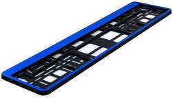 UTAL rendszámtábla keret - kék, szálcsiszolt - 1db