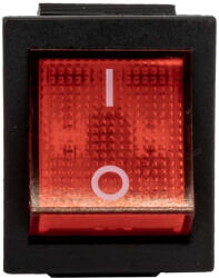  Kétállasú kapcsoló - piros