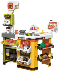 Timeless Tools Játék szupermarket sárga - 65 részes